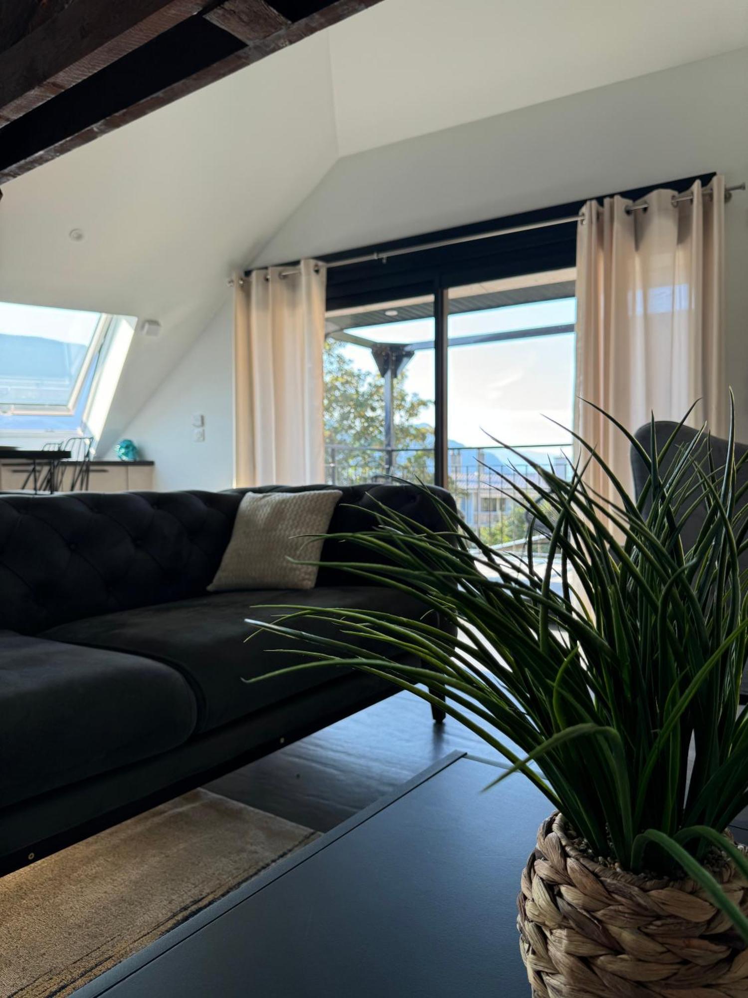 Magnifique Appartement Vue Lac - 5 Personnes Voglans Kültér fotó